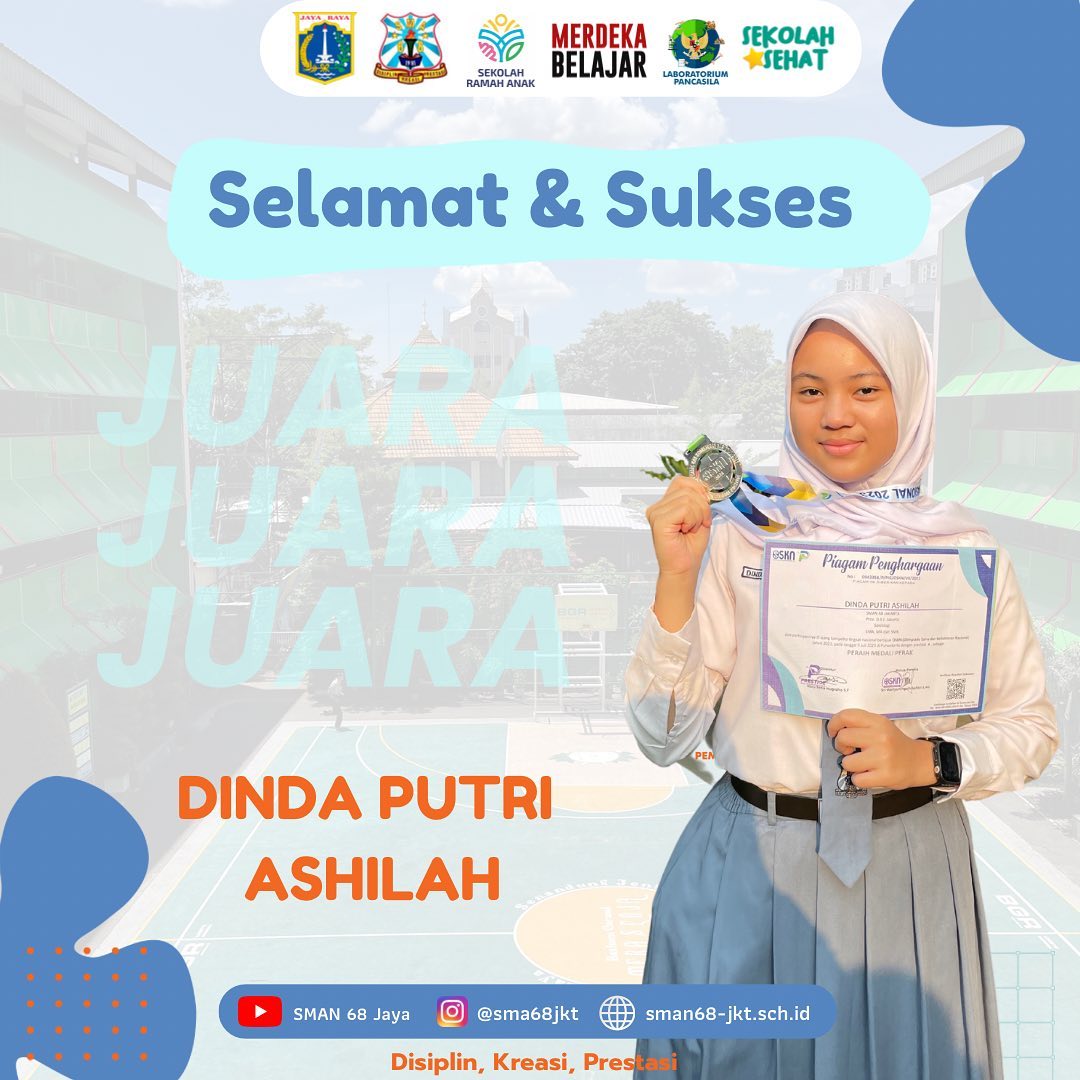 Selamat dan Sukses kepada Ananda Dinda…